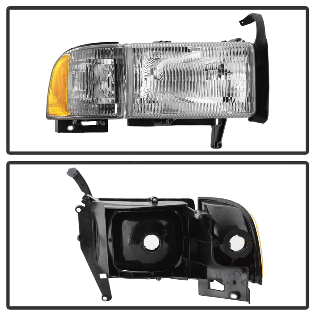 Spyder Auto 9038181 XTune Tail Light Fits 94-02 Ram 1500 Ram 2500 Ram 3500