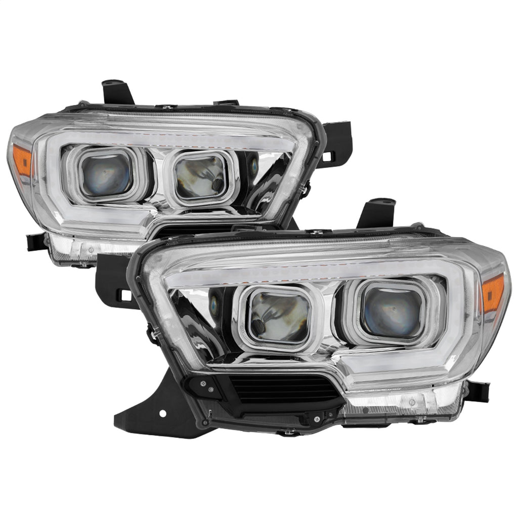 Spyder Auto 9039263 XTune DRL Light Bar Projector Headlights Fits 16-18 Tacoma