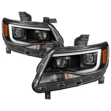 Load image into Gallery viewer, Spyder Auto 9039287 XTune DRL Light Bar Projector Headlights Fits 15-17 Colorado