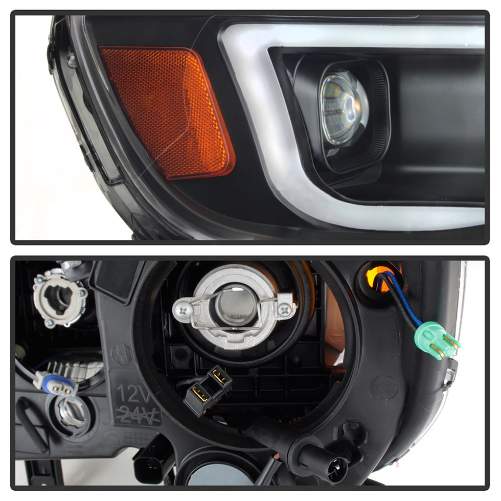 Spyder Auto 9039287 XTune DRL Light Bar Projector Headlights Fits 15-17 Colorado