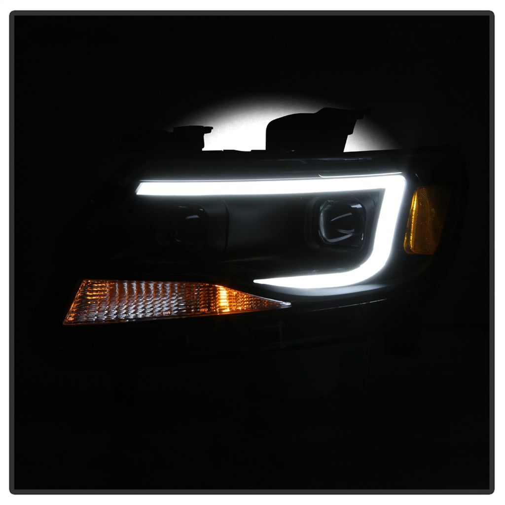 Spyder Auto 9039287 XTune DRL Light Bar Projector Headlights Fits 15-17 Colorado