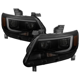Spyder Auto 9039300 XTune DRL Light Bar Projector Headlights Fits 15-17 Colorado
