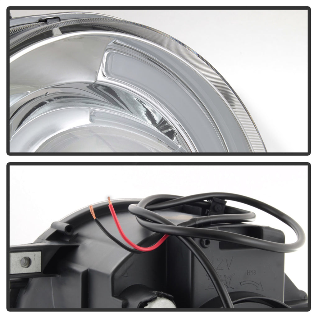 Spyder Auto 9039737 XTune DRL Light Bar Projector Headlights Fits 15-17 Renegade