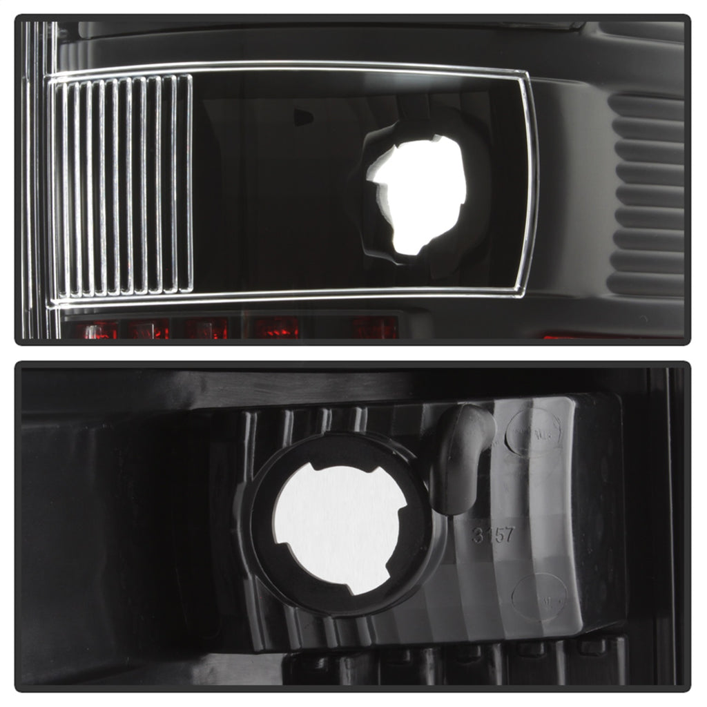 Spyder Auto 9040337 XTune Light Bar LED Tail Lights Fits 04-08 F-150