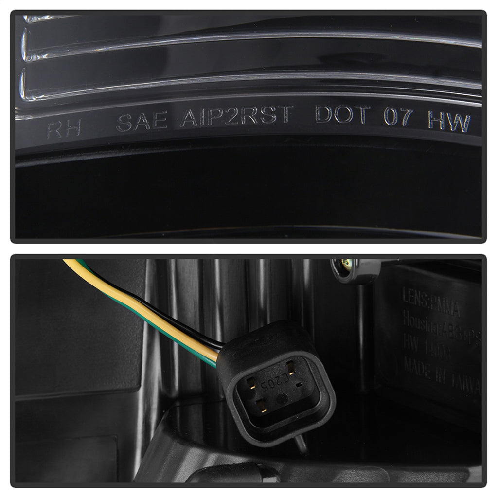 Spyder Auto 9041013 XTune LED Tail Lights Fits 13-18 1500 2500 3500