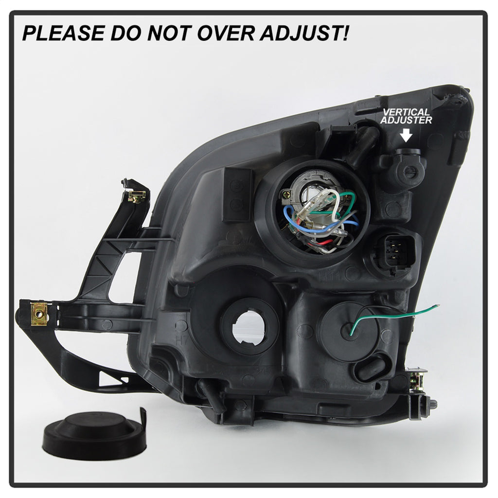 Spyder Auto 9042119 Light Bar DRL Projector Headlights Fits 06-09 Fusion