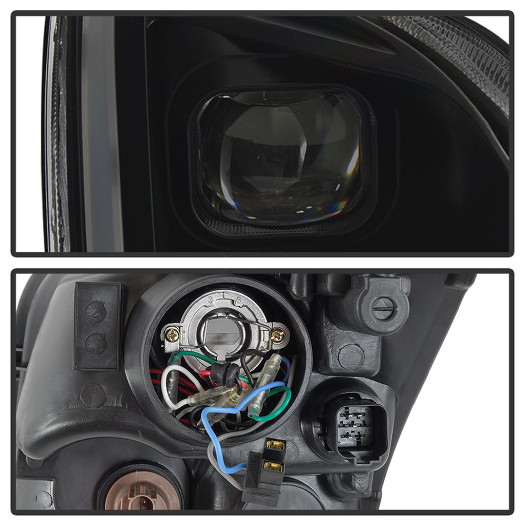 Spyder Auto 9042133 Light Bar DRL Projector Headlights Fits 06-09 Fusion