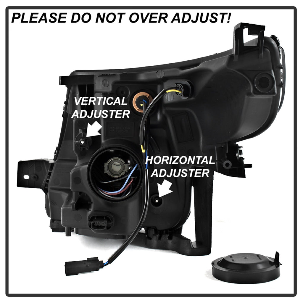 Spyder Auto 9042416 Headlights Fits 15 Sierra 2500 HD Sierra 3500 HD