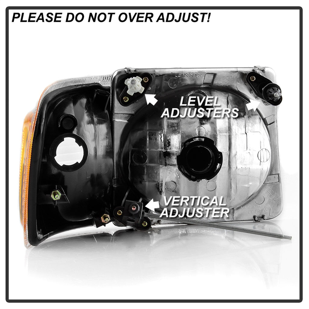 Spyder Auto 9042614 Headlights Fits 01-05 Explorer Sport Explorer Sport Trac