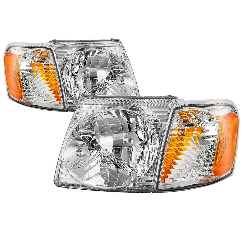 Spyder Auto 9042621 Headlights Fits 01-05 Explorer Sport Explorer Sport Trac