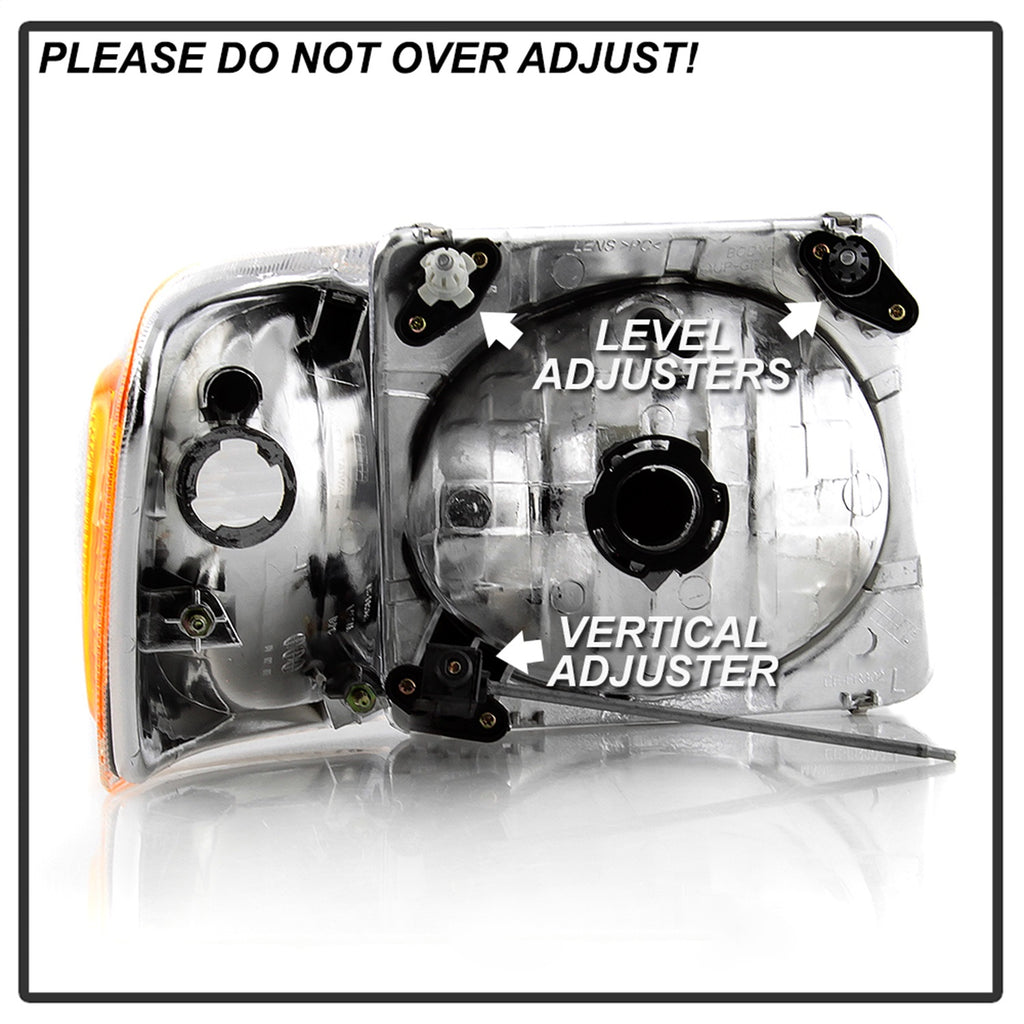 Spyder Auto 9042621 Headlights Fits 01-05 Explorer Sport Explorer Sport Trac