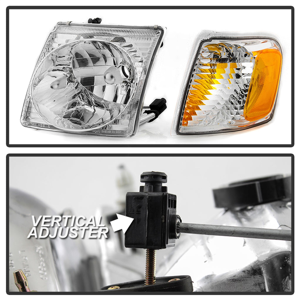 Spyder Auto 9042621 Headlights Fits 01-05 Explorer Sport Explorer Sport Trac