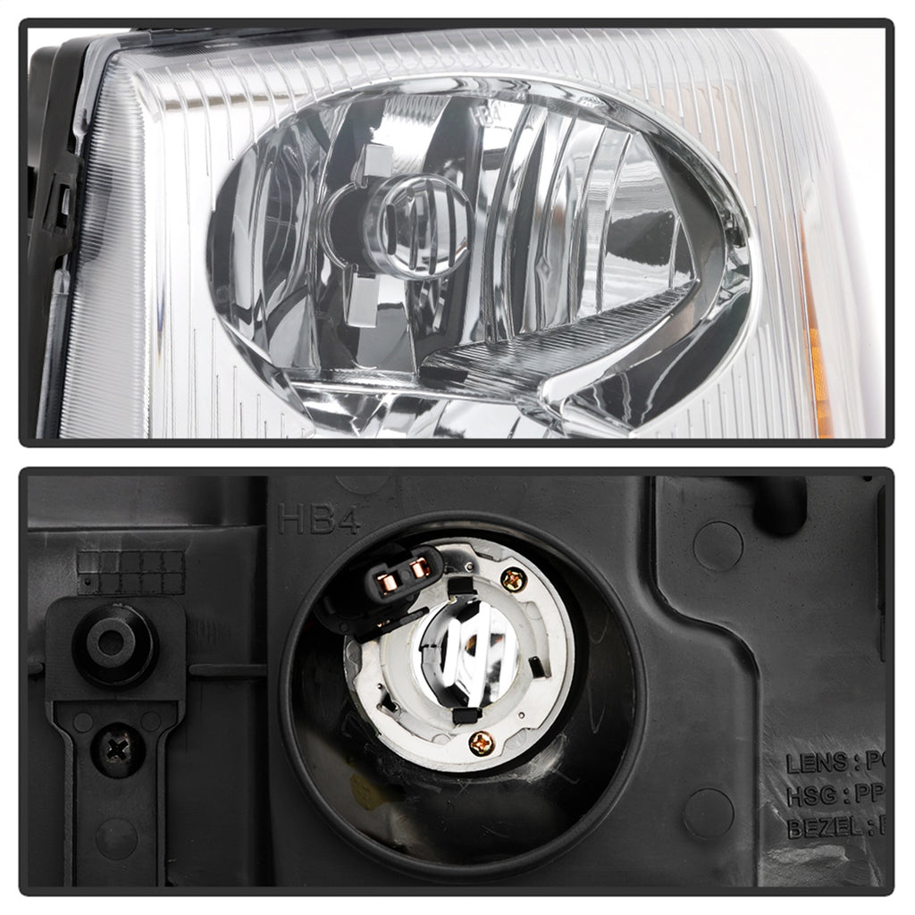 Spyder Auto 9042669 Headlights Fits 02-09 Envoy Envoy XL Envoy XUV