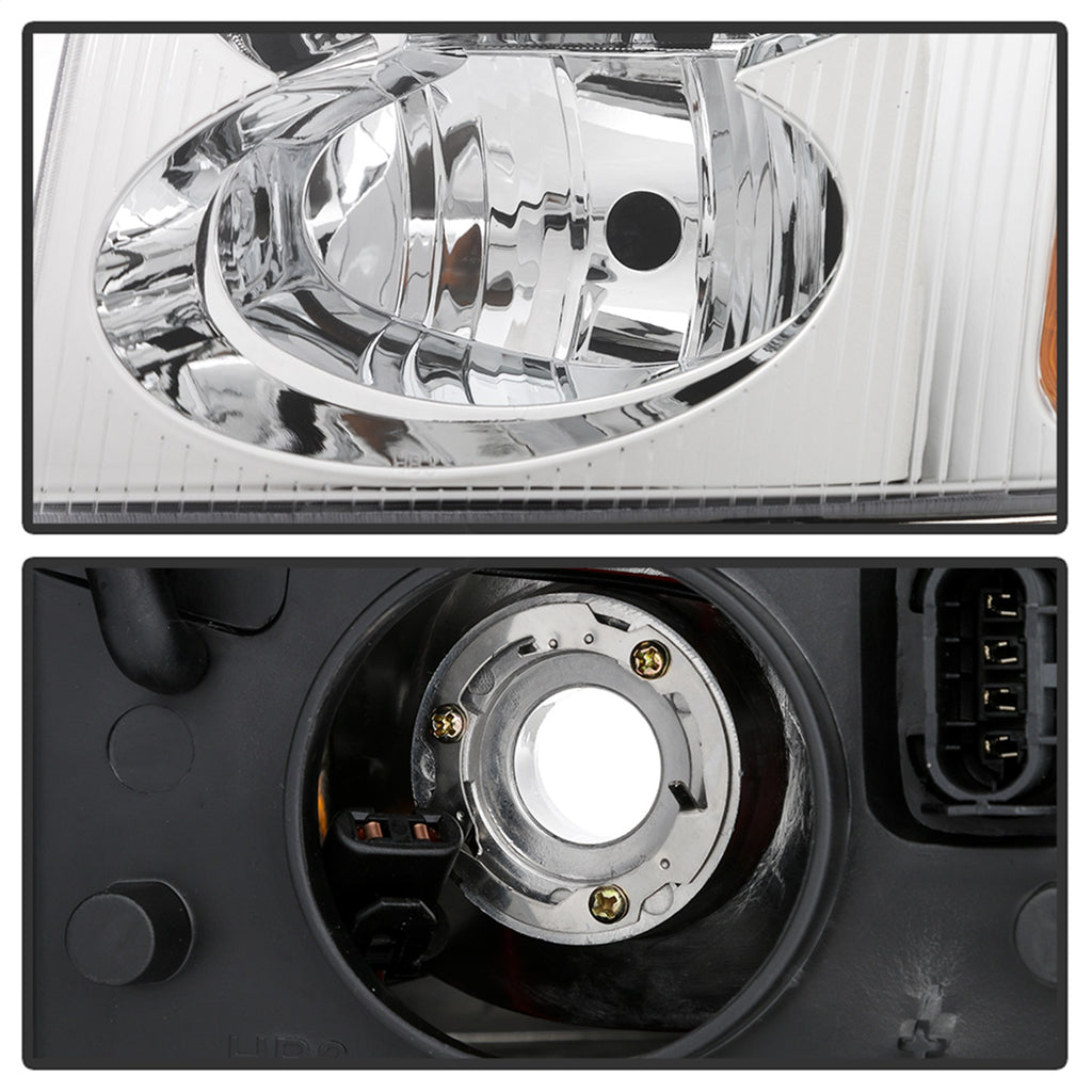 Spyder Auto 9042669 Headlights Fits 02-09 Envoy Envoy XL Envoy XUV