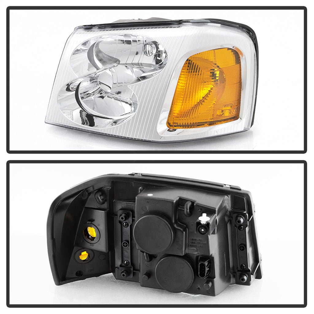 Spyder Auto 9042676 Headlight Fits 02-09 Envoy Envoy XL Envoy XUV
