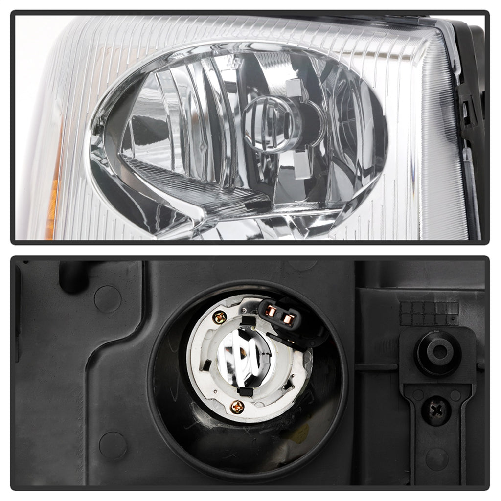 Spyder Auto 9042683 Headlight Fits 02-09 Envoy Envoy XL Envoy XUV