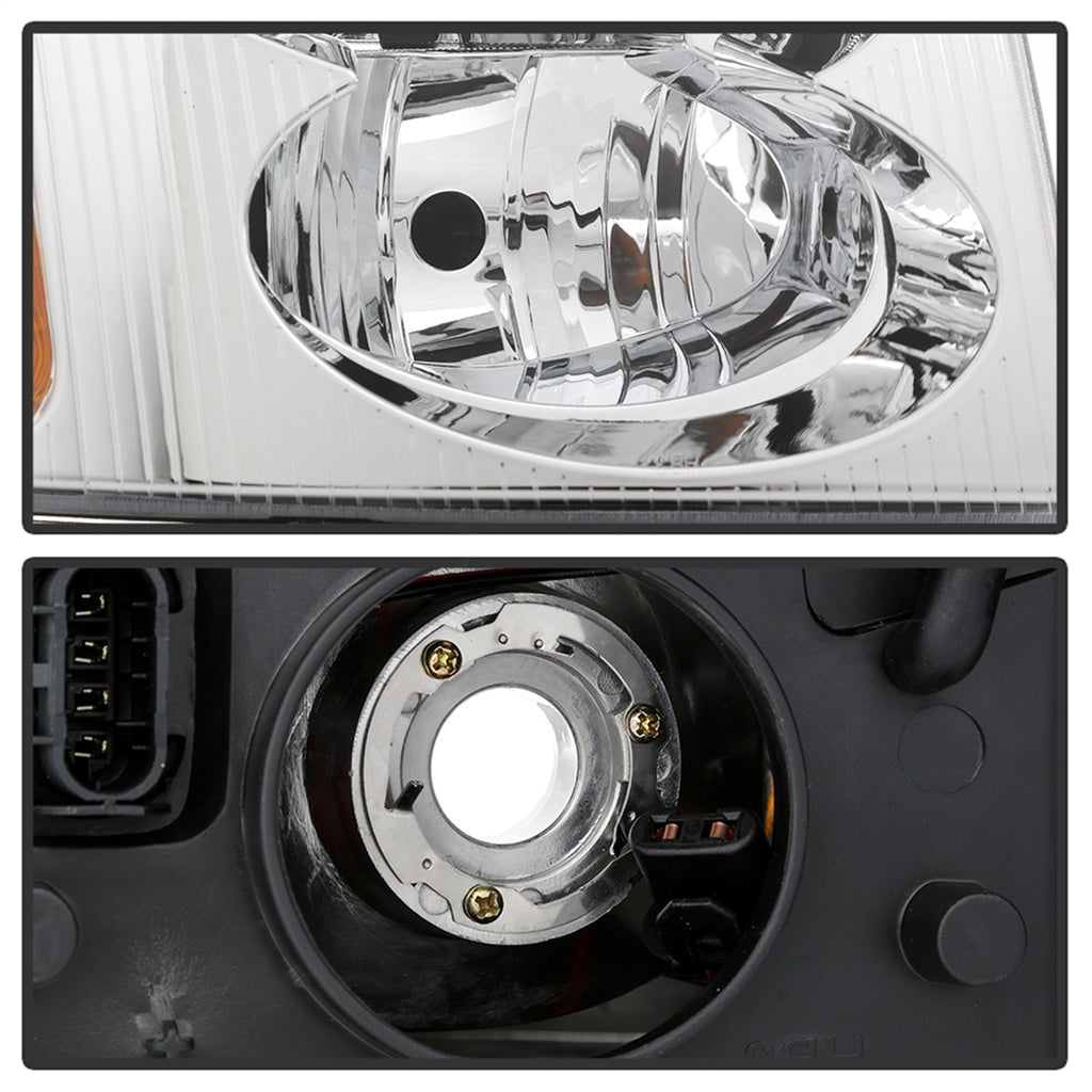 Spyder Auto 9042683 Headlight Fits 02-09 Envoy Envoy XL Envoy XUV