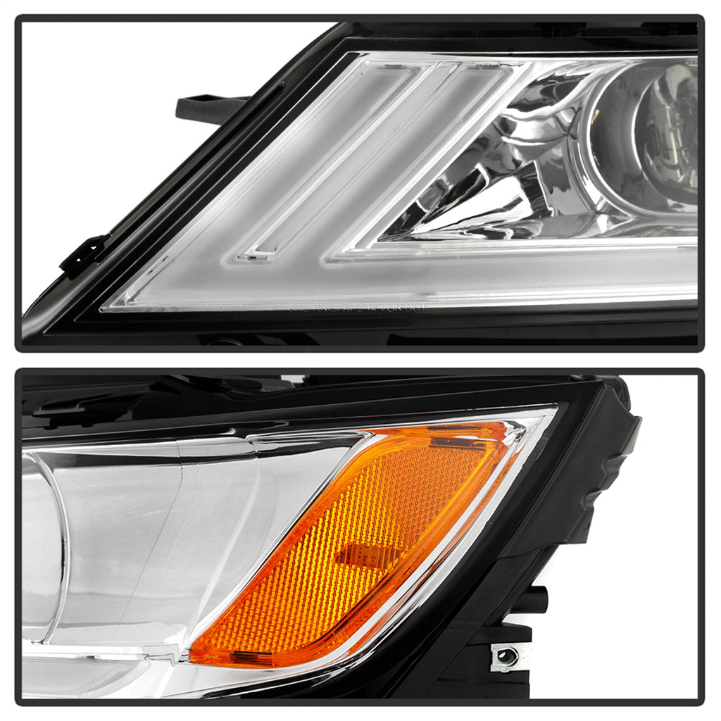 Spyder Auto 9042898 DRL Light Bar Projector Headlights Fits 14-18 Impala