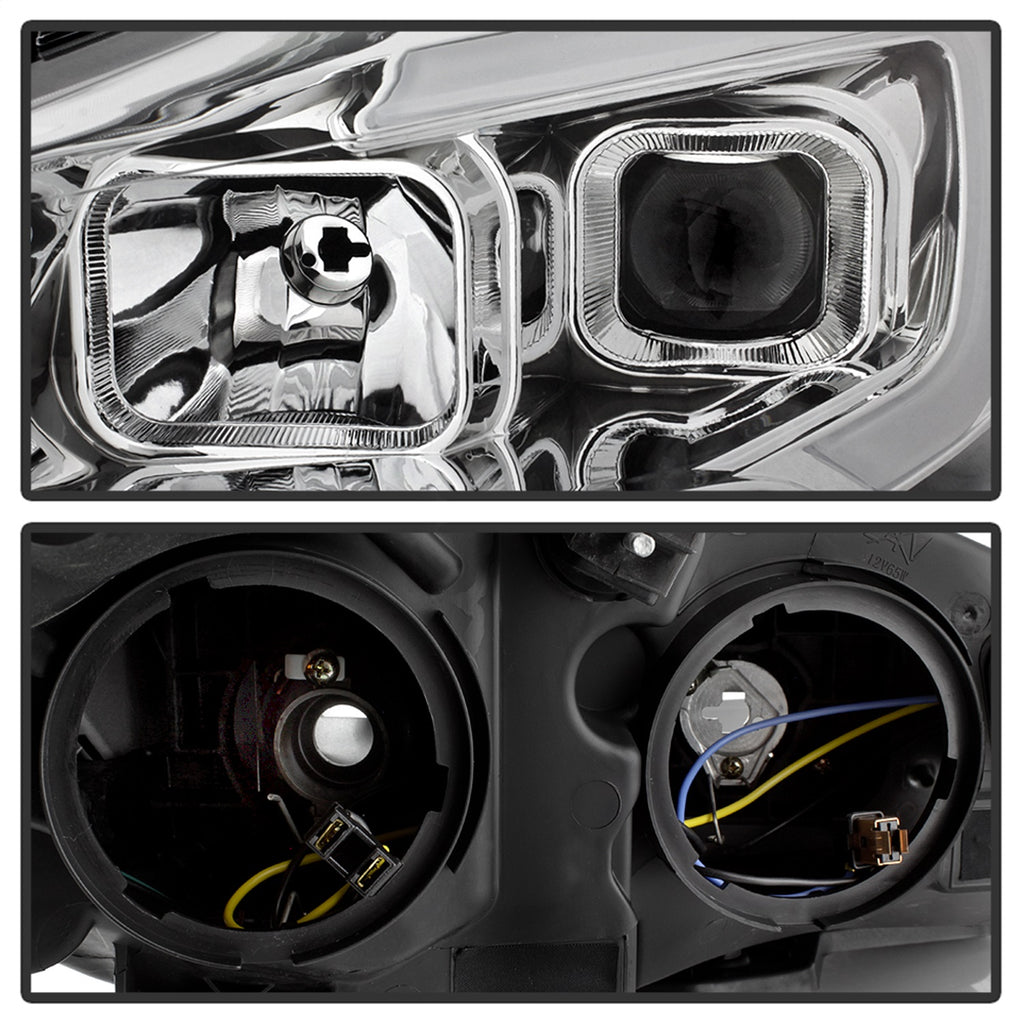 Spyder Auto 9042928 LED Light Bar Projector Headlights Fits 13-16 Escape