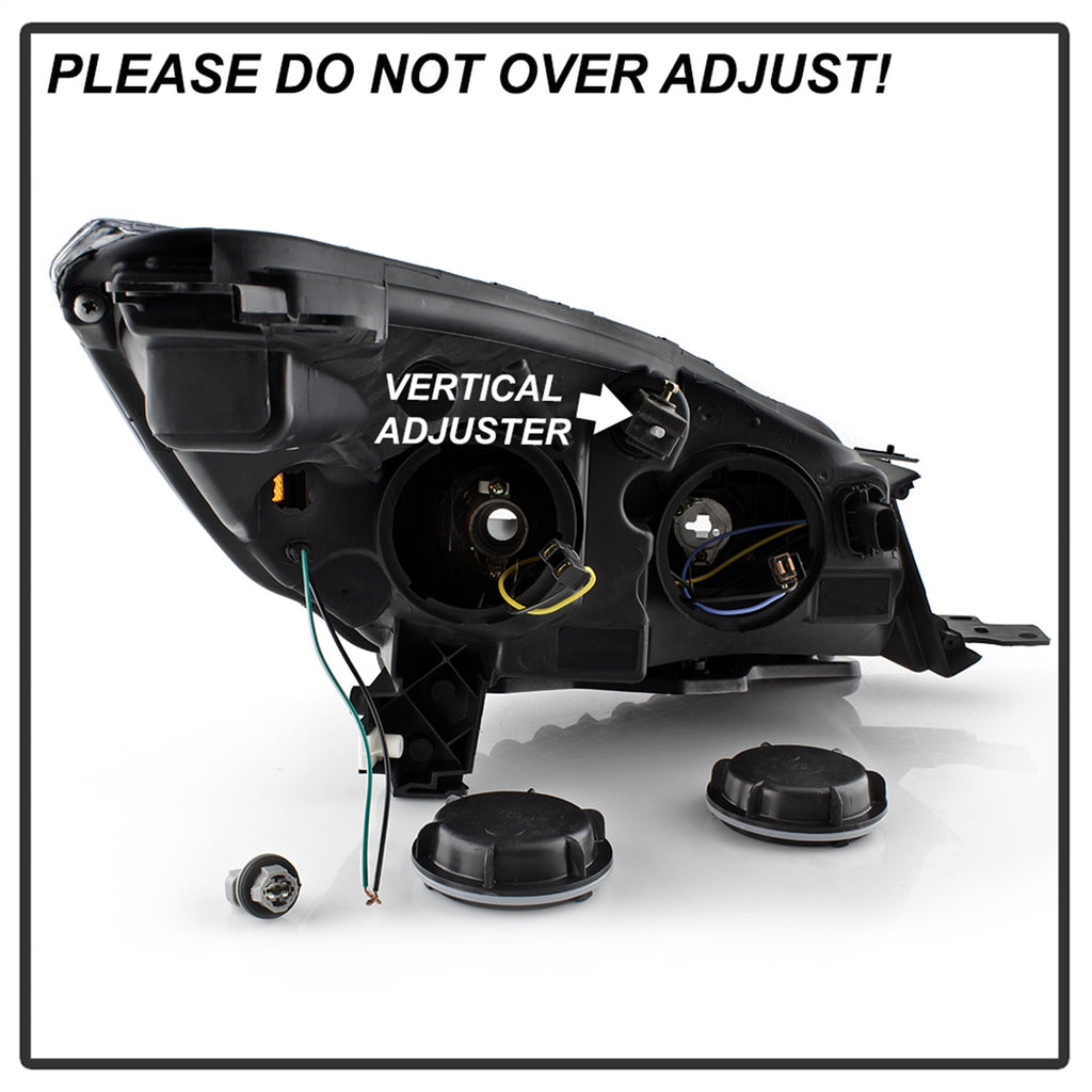 Spyder Auto 9042928 LED Light Bar Projector Headlights Fits 13-16 Escape