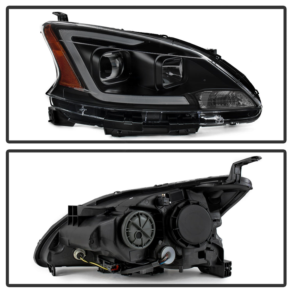 Spyder Auto 9042973 DRL LED Light Bar Projector Headlights Fits 13-15 Sentra