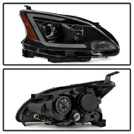 Spyder Auto 9042973 DRL LED Light Bar Projector Headlights Fits 13-15 Sentra