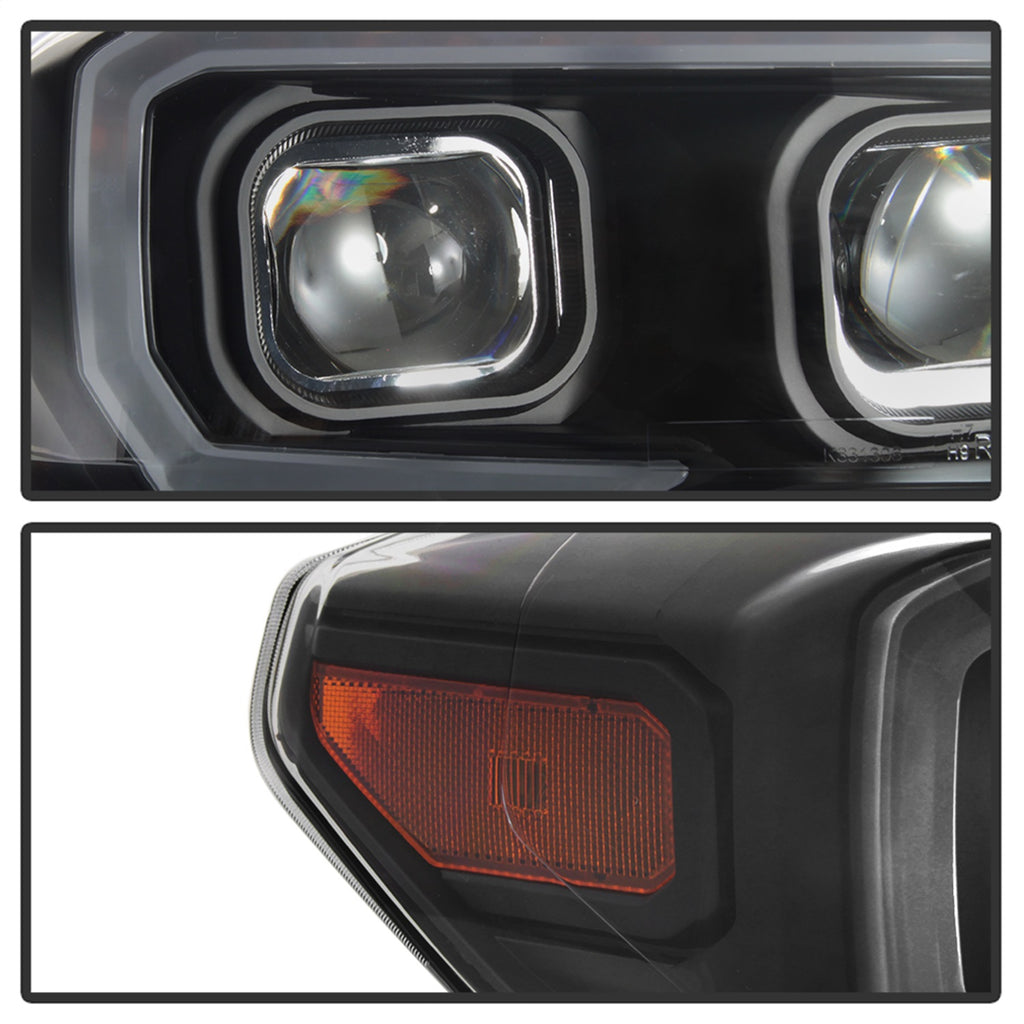 Spyder Auto 9042997 DRL Light Bar Projector Headlights Fits 16-18 Tacoma