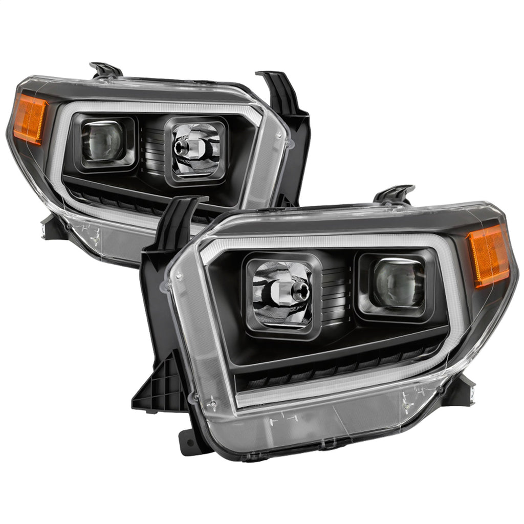 Spyder Auto 9043024 DRL LED Light Bar Projector Headlights Fits 14-18 Tundra
