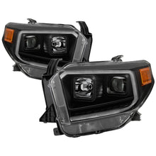 Load image into Gallery viewer, Spyder Auto 9043031 DRL LED Light Bar Projector Headlights Fits 14-18 Tundra