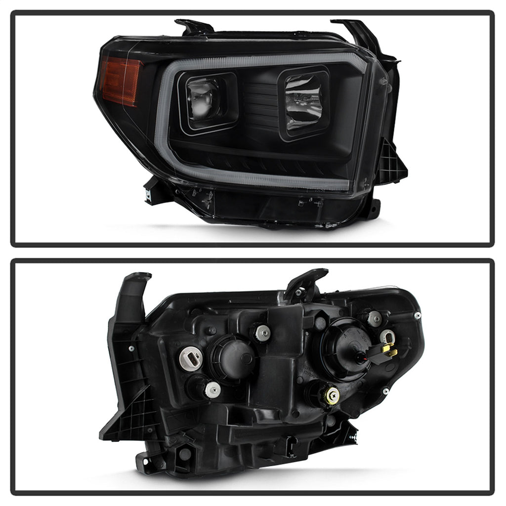 Spyder Auto 9043031 DRL LED Light Bar Projector Headlights Fits 14-18 Tundra