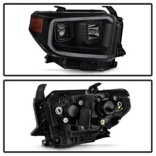Load image into Gallery viewer, Spyder Auto 9043031 DRL LED Light Bar Projector Headlights Fits 14-18 Tundra