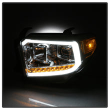 Load image into Gallery viewer, Spyder Auto 9043048 DRL LED Light Bar Projector Headlights Fits 14-18 Tundra