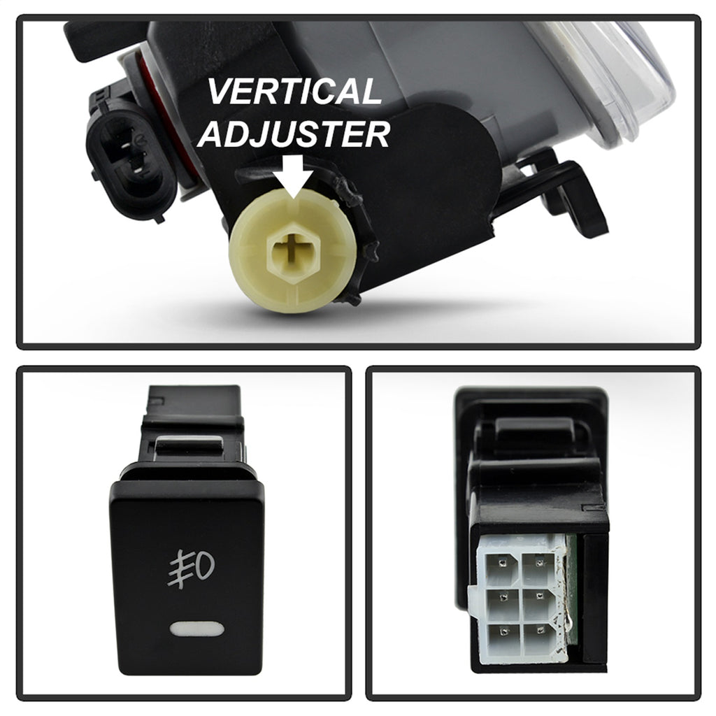 Spyder Auto 9044342 Fog Lights Fits 18 Yaris