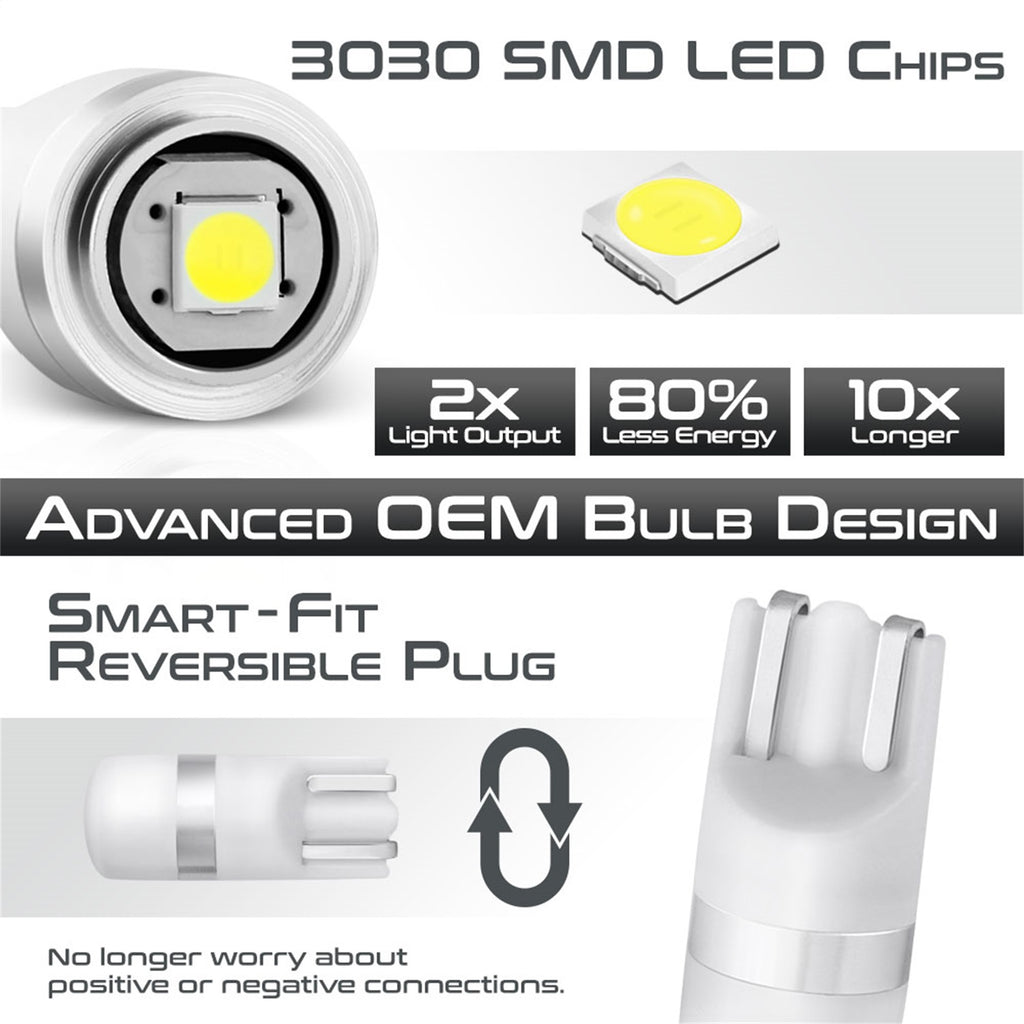 Spyder Auto 9044854 XTune LED Chip Machine-Soldered Bulb