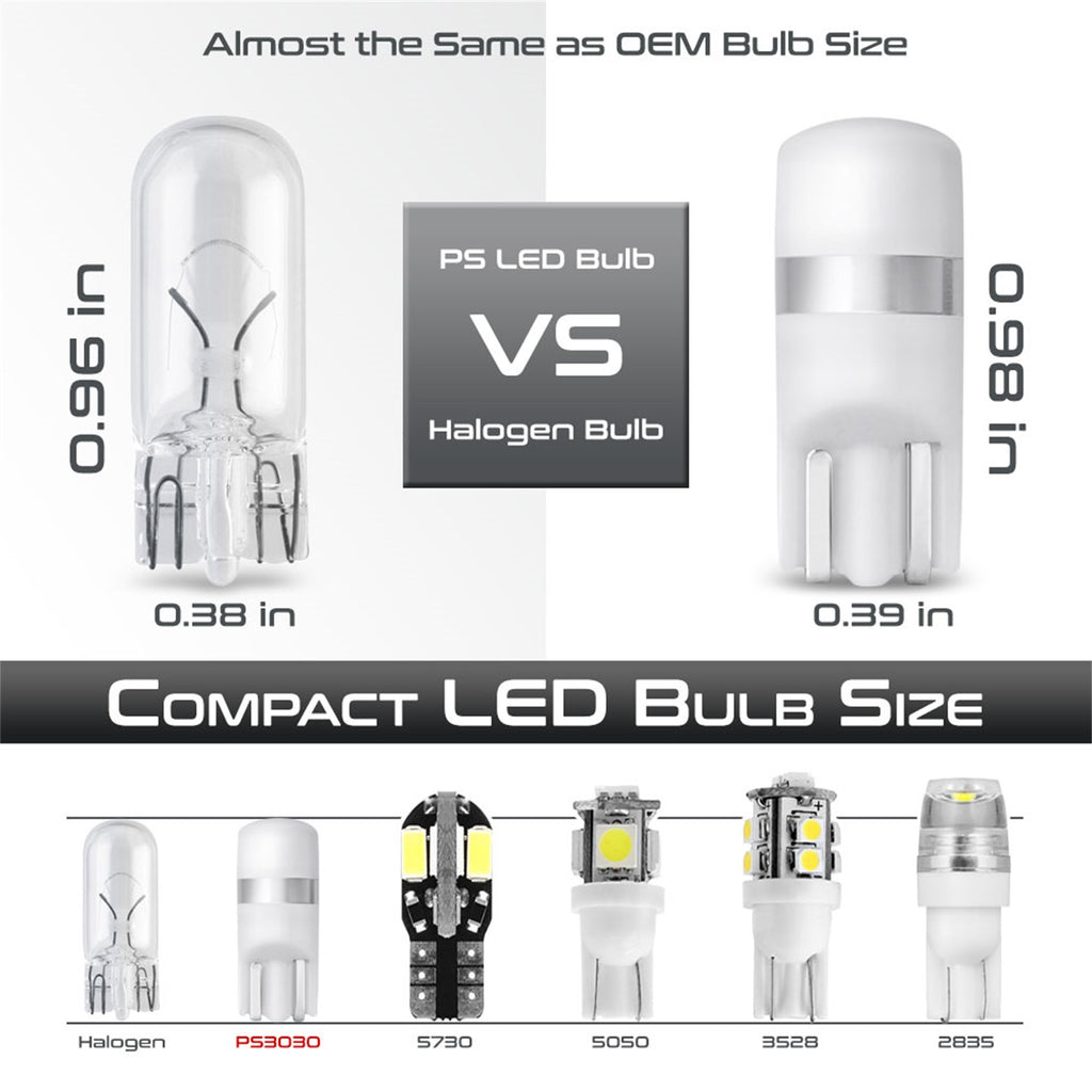 Spyder Auto 9044854 XTune LED Chip Machine-Soldered Bulb