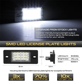 Spyder Auto 9045035 XTune License Plate Bulb Assembly Replacement