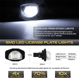 Spyder Auto 9045042 XTune License Plate Bulb Assembly Replacement