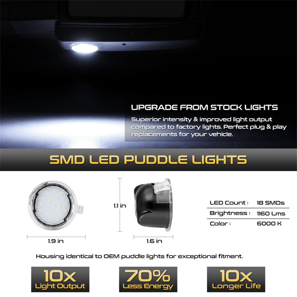 Spyder Auto 9045189 XTune License Plate Bulb Assembly Replacement