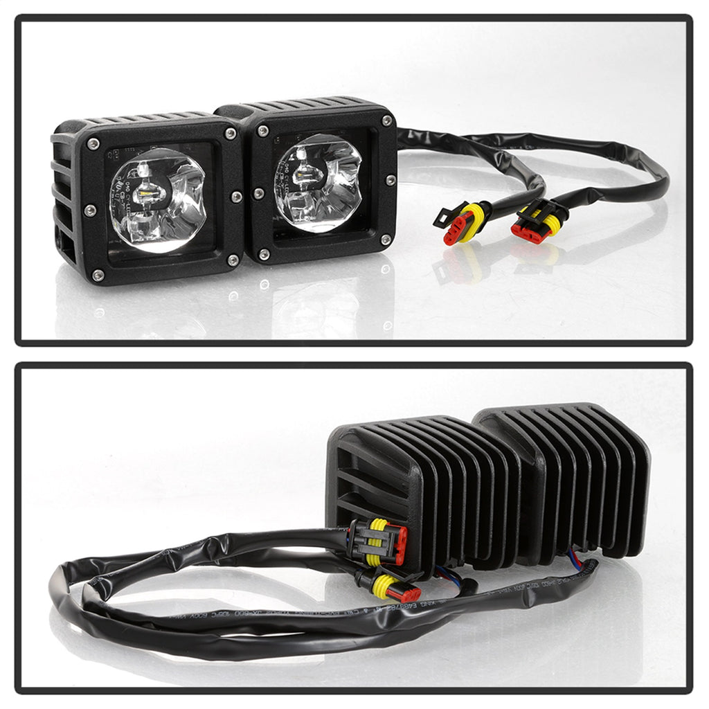 Spyder Auto 9045424 LED Fog Lights Fits 13-18 1500