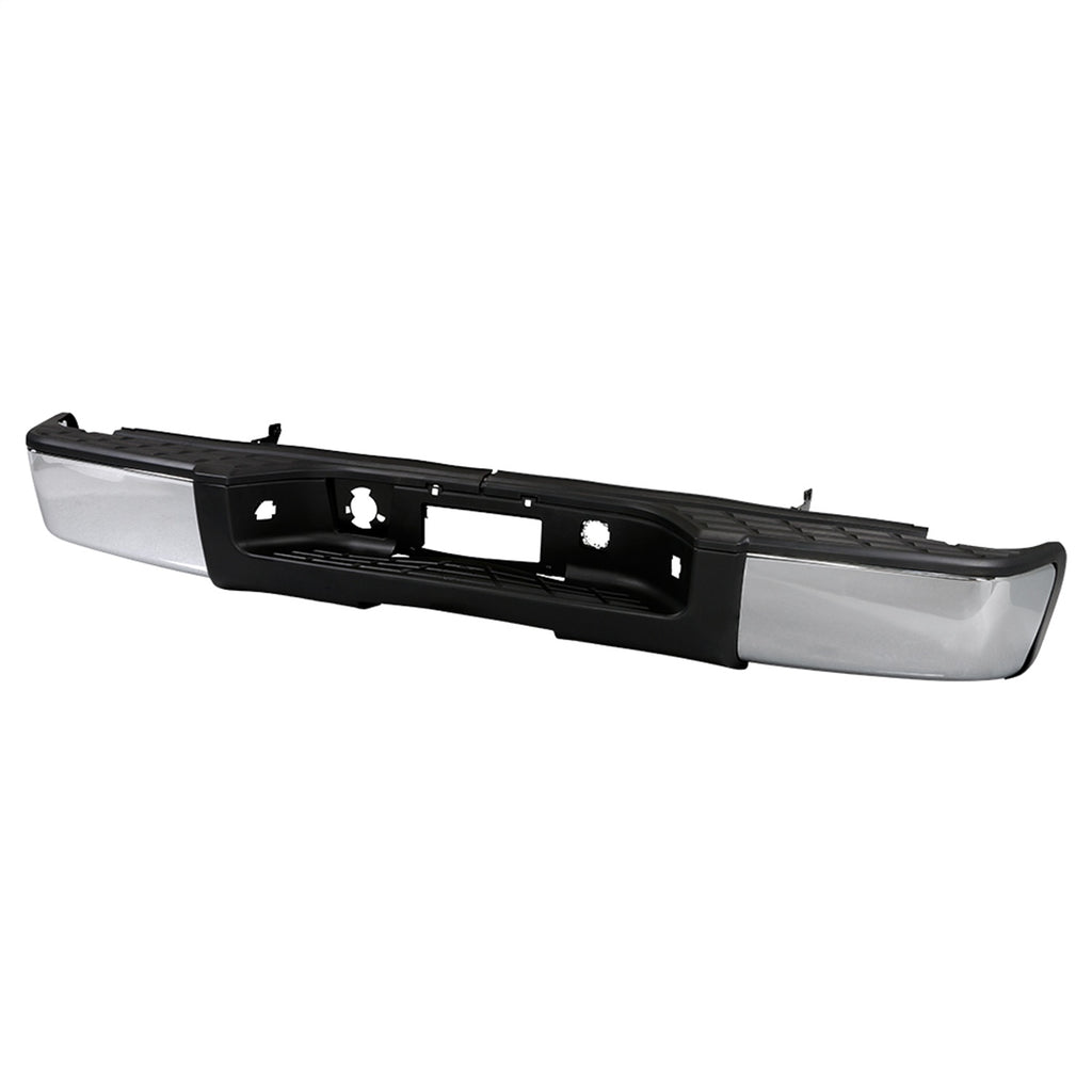 Spyder Auto 9046926 Steel Rear Bumper Fits 07-13 Sierra 1500 Silverado 1500