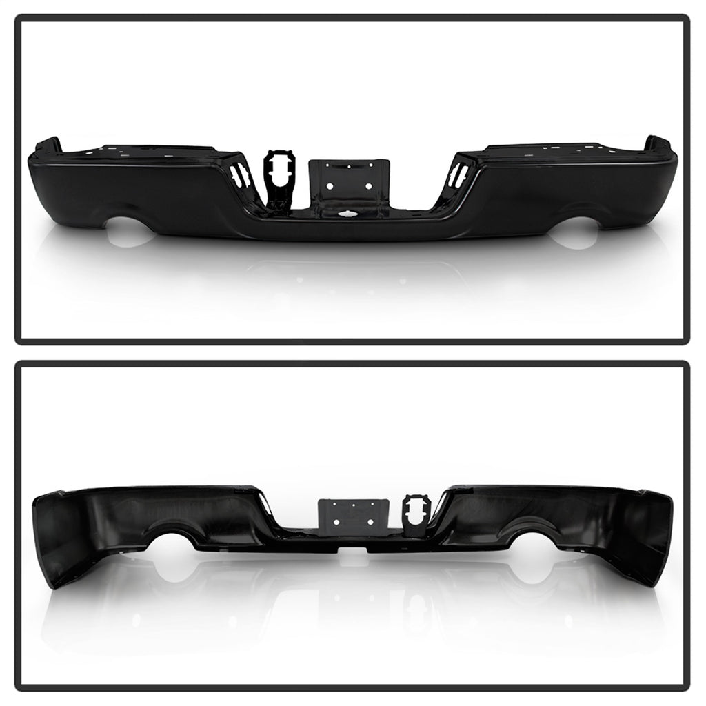 Spyder Auto 9046933 Steel Rear Bumper Fits 09-18 1500 Ram 1500