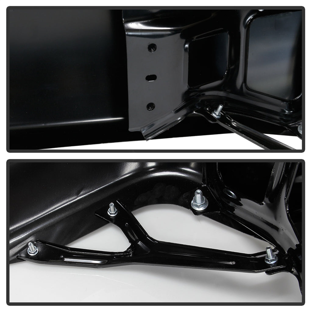 Spyder Auto 9046957 Steel Rear Bumper