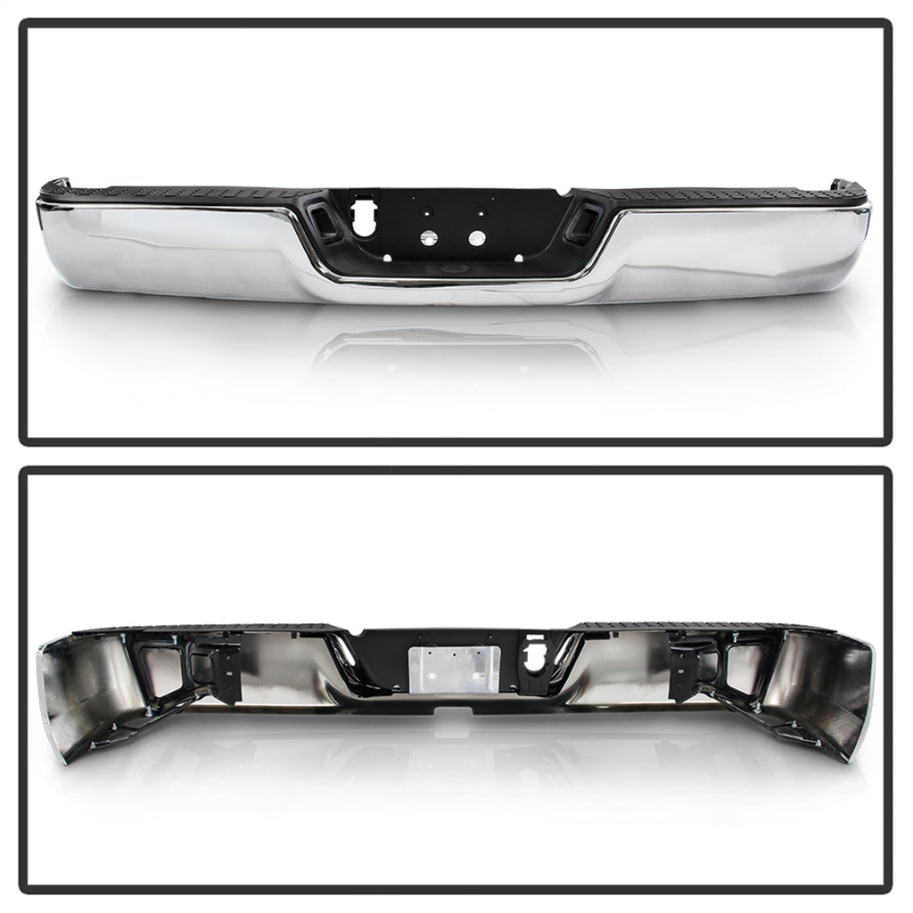 Spyder Auto 9046964 Steel Rear Bumper
