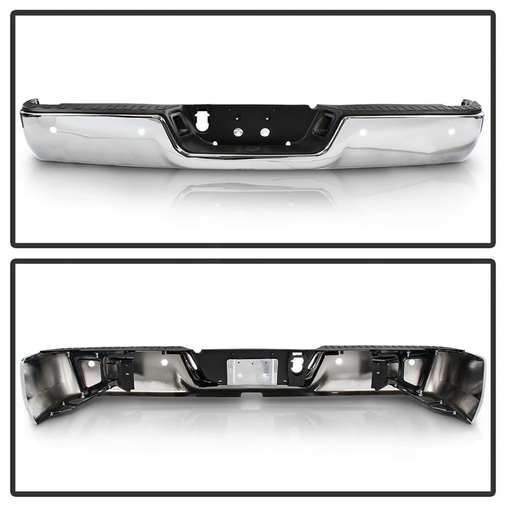 Spyder Auto 9047022 Steel Rear Bumper