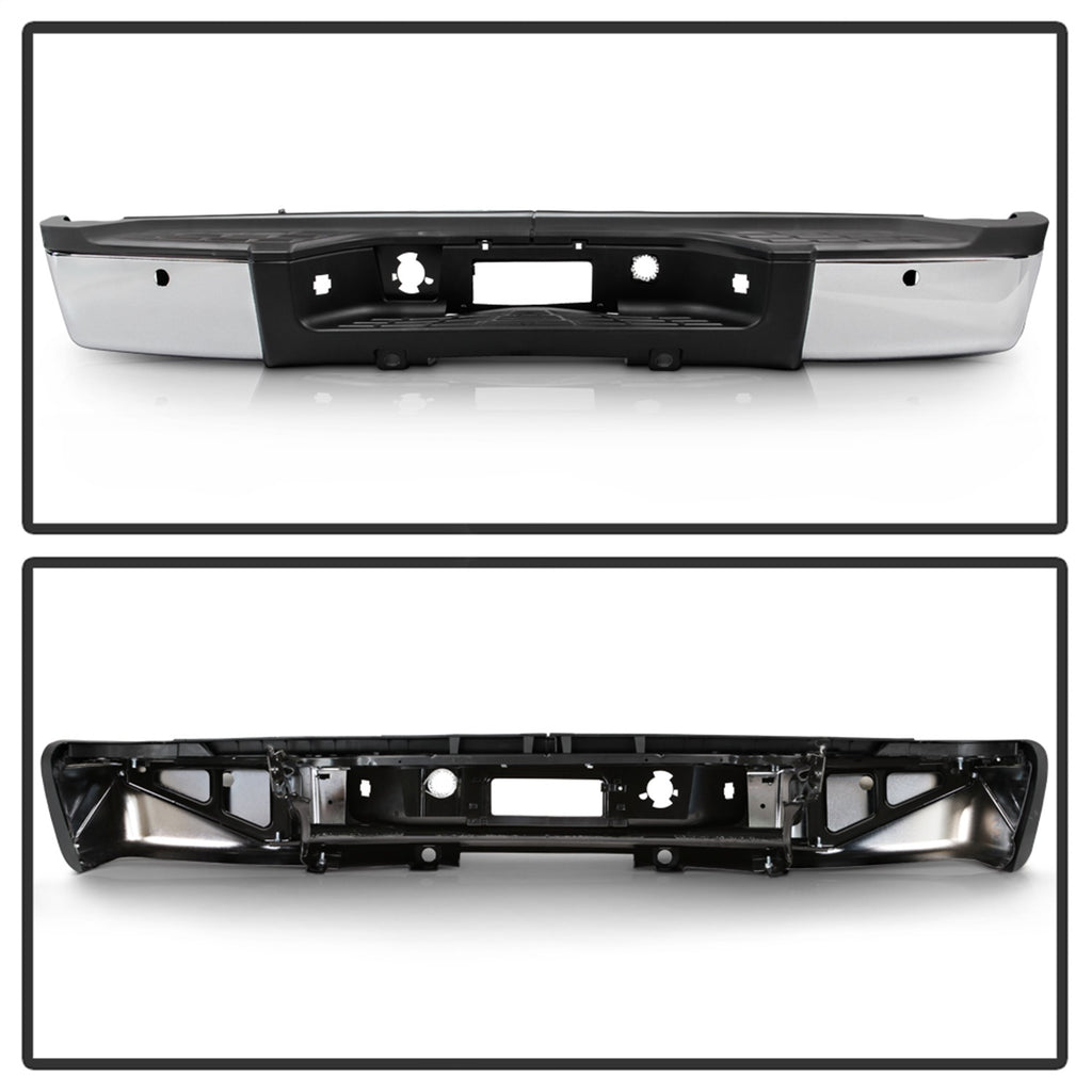 Spyder Auto 9047046 Steel Rear Bumper