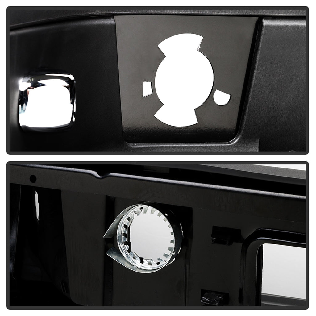 Spyder Auto 9047091 Steel Rear Bumper Fits 07-13 Sierra 1500 Silverado 1500