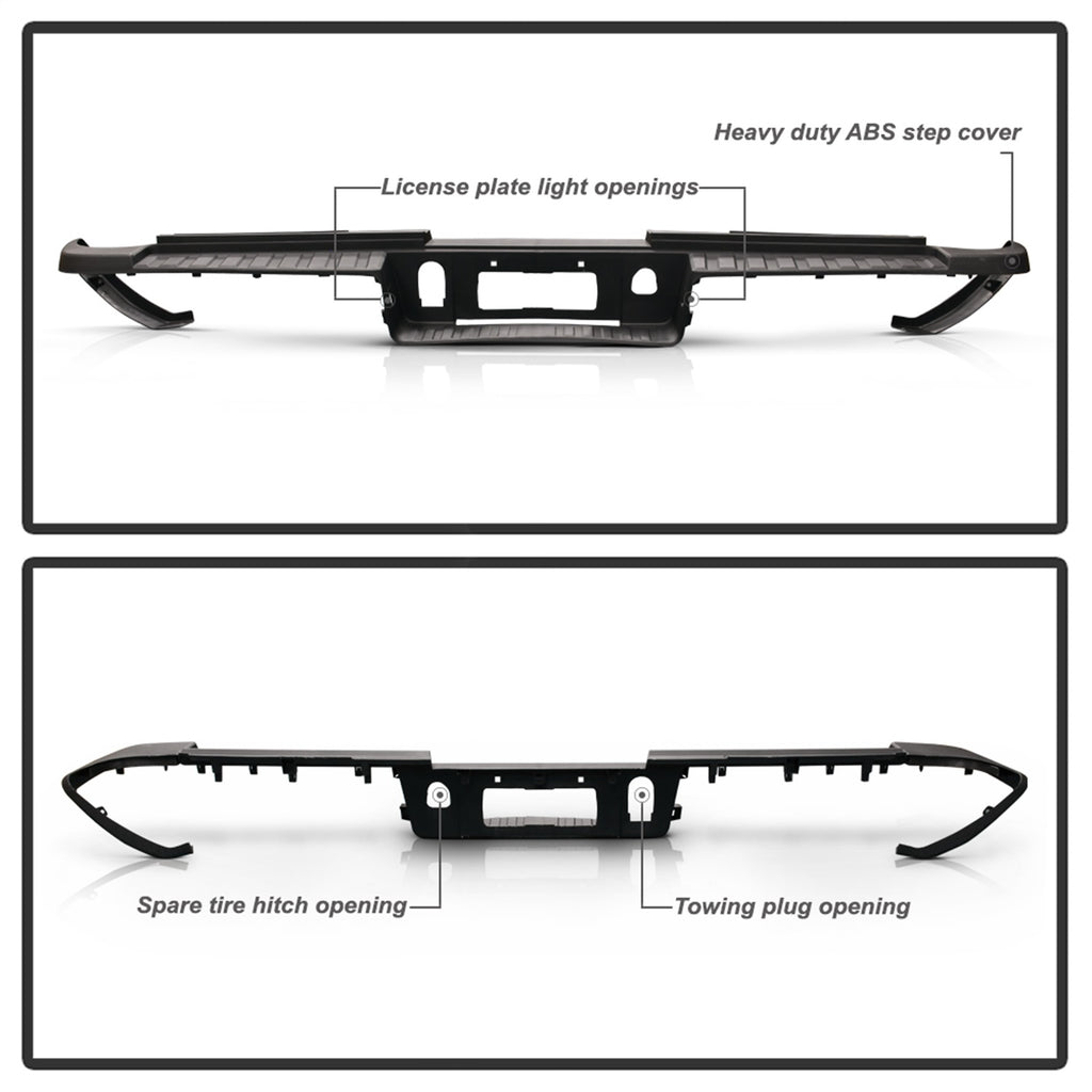 Spyder Auto 9048807 Rear Bumper Step Pad