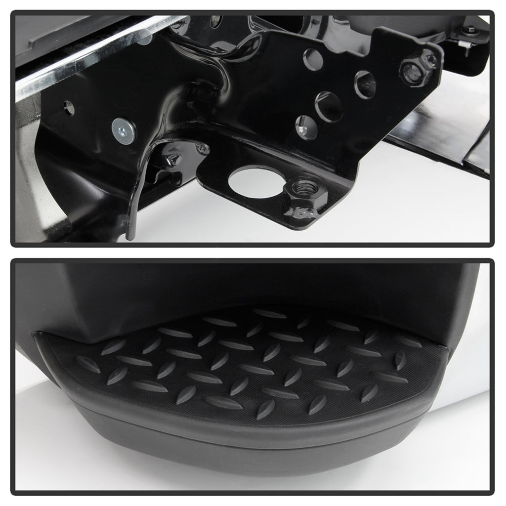 Spyder Auto 9048814 Rear Steel Bumper