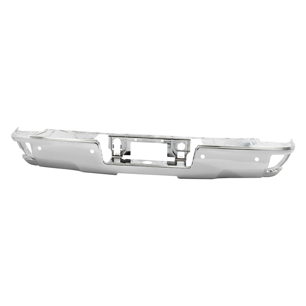 Spyder Auto 9048876 Rear Steel Bumper Fits 14-18 Sierra 1500 Silverado 1500