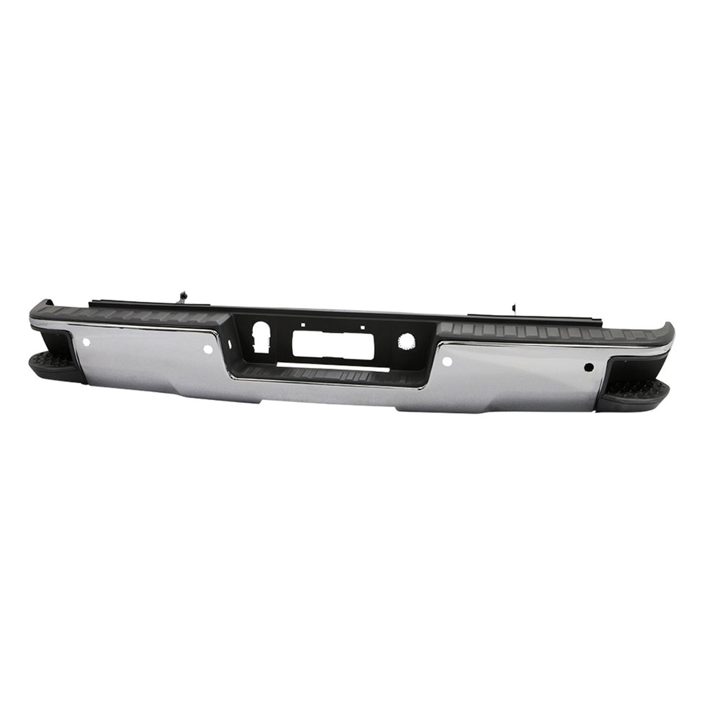 Spyder Auto 9048890 Rear Steel Bumper Fits 14-18 Sierra 1500 Silverado 1500